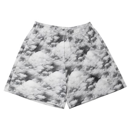 RF Mesh Cloud Shorts - Grey - Blue - Pink